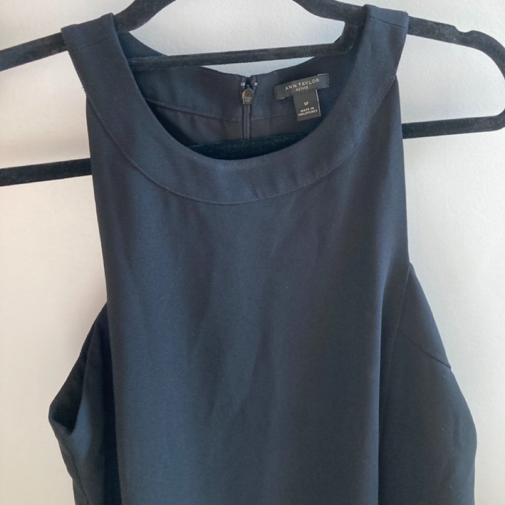 Ann Taylor Petite SP Sleeveless Blouse Top